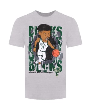 Get your young Bucks fan excited to support their favorite player with the NBA Milwaukee Bucks 34 Giannis Antetokounmpo Kids Hype Break T-Shirt. This t-shirt combines comfort, style, and team spirit, making it a must-have for any young basketball enthusiast. 
Key Features: 
-Official Team Graphics: 
Features the Milwaukee Bucks' iconic team colors and Giannis Antetokounmpo's name and number 34, ensuring your child looks and feels like a true fan. 
-Premium Fabric: 
Made from a high-quality cotton blend that offers a soft and comfortable feel, perfect for all-day wear. 
-Breathable and Lightweight: 
Designed with breathable fabric that keeps kids cool and comfortable during active play or warm weather. 
-Athletic Fit: 
The t-shirt provides a comfortable athletic fit that allows for full range of motion, ideal for sports and casual activities. 
-Tagless Collar: 
Features a tagless neckline for added comfort, preventing irritation and ensuring a smooth feel against the skin. 
Let your child show their support for Giannis Antetokounmpo and the Milwaukee Bucks with pride in this comfortable and stylish Kids Hype Break T-Shirt. It's the perfect addition to any young fan's collection.