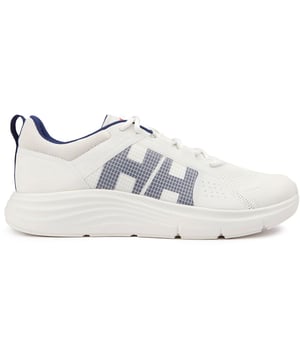Experience Unbeatable Comfort And Sustainability With The Helly Hansen Ahiga Evo 5 Trainers! Perfect For The Eco-conscious Adventure Seeker, These White Sneakers Are Crafted With 100% Recycled Lace And Lining. With An Antimicrobial Treatment To Combat Odours And A Durable Rubber Sole, These Bestselling Aqua-trainers Are Your Perfect Partner For Any Outdoor Activities. Fashion Meets Function In The Helly Hansen Ahiga Evo 5!