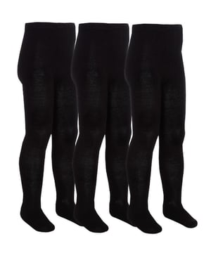Presentamos los leotardos antibacterianos de bambú súper suaves para niña. Perfectas para llevar a diario, en el colegio o para salir a jugar. Entrarán en un mundo de comodidad con estos nuevos leotardos para niña de Bambú. Fabricados con un material de bambú supersuave, estos leotardos son extraordinariamente suaves y delicados con la piel, con un ajuste naturalmente hipoalergénico y sin irritaciones. Gracias al bambú, estos leotardos son transpirables y aislantes, absorben la humedad y son duraderos. El pequeño porcentaje de elastano hace que estas mallas se ajusten de forma cómoda y segura. Estas mallas son ideales para llevarlas todo el año. No sólo son ideales para el uniforme escolar, sino también para el día a día en casa o con los amigos. ¿Y si estás buscando la combinación de colores perfecta para tus nuevos leotardos? También tenemos lo que buscas. Ofrecemos 4 opciones de colores tradicionales: Negro, Azul Marino, Gris y Blanco. Estos leotardos escolares están hechos de: 73% viscosa de bambú, 24% poliéster, 3% elastano y vienen en 5 tallas para niños: 2-3 años, 3-4 años, 5-6 años, 7-8 años y 9-10 años. Hay 4 colores para elegir y son totalmente lavables a máquina.