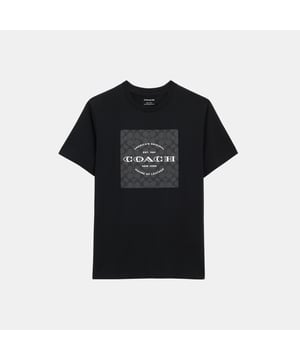 Signature Square Tshirt,  Length: 72.50 cm