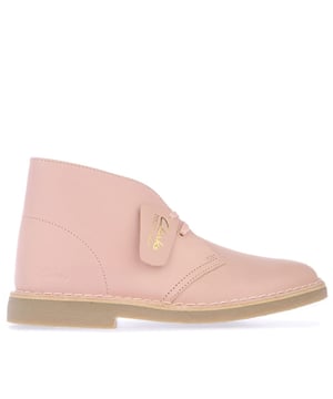 Clarks Desert Boot 2 leren dameslaarzen, roze