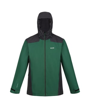 100% Hydrafort-Polyestermaterial. Haltbare, wasserabweisende Beschichtung. Kapuze im Kragen integriert. Thermo-Guard-Isolierung. Futter aus Polyester mit strategisch platzierten, warmen Fleece-Einsätzen. 2 Seitentaschen mit Reißverschluss. Kordelzug am Saum.