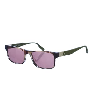 Zonnebril met acetaat montuur.
 Kleur groen
 Ovaal gevormd.
 Donkergrijze glazen
 Acetaat veren.
 100% UV-bescherming.
 Antireflecterende kristallen.

 Afmetingen: Lenshoogte: 40 mm, Lensbreedte: 55 mm, Brug: 17 mm, Poten: 145 mm.

 Reiniging en onderhoud:
 -Reinig de bril met water en zeep (neutraal).
 - Gebruik geen vuile of schurende doekjes, die kunnen de eigenschappen van de filters veranderen.
 - Gebruik alleen originele accessoires en reserveonderdelen.
 Afmetingen: Lenshoogte: 40 mm, Lensbreedte: 55 mm, Brug: 17 mm, Tempels: 145 mm.
 Samenstelling: Acetaat
 Onderhoud:
Reiniging en onderhoud:
 -Reinig de glazen met water en zeep (neutraal).
 - Gebruik geen vuile of schurende doekjes, die kunnen de eigenschappen van de filters veranderen.
 - Gebruik alleen originele accessoires en reserveonderdelen.