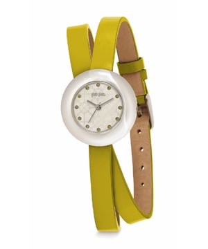 FOLLI FOLLIE WF13F030SSF watch woman quartz• material: stainless steel• glass: minerale• strap: leather• color: white• water reistance: 0 m (0 ATM)• case size: 28 mm