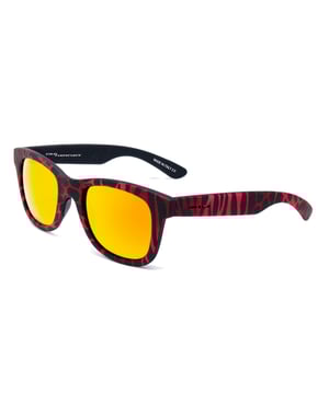 Gafas de sol unisex de color rojo - Italia Independent 0090-ZEF-053• material: acetato• color: rojo• tamaño: 55/15/140 mm (longitud de la lente / ancho del puente / longitud de la varilla)  Swiss Quartz