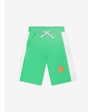 Introducing the Boys Logo Bermuda Shorts in Green by Aigner in White‚ stylish addition to your Boys' wardrobe! Crafted for trend and comfort, here are its key features:  Designer Print: Boasting an adorable print, these shorts make a fun and fashionable statement. Luxurious Comfort: Fabricated from premium-quality materials for optimal comfort, they foster endless adventures for your little one. Essential Upgrade: Redefine your boys' wardrobe with this fashionable piece from Aigner. Hurry, order now, and let your little one don a stylishly standout ensemble!
