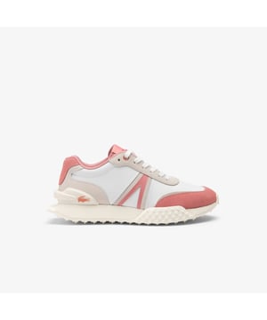 • Vintage modernised runner • Leather uppers • EVA midsole • Crocodile branding on heel • Lacoste branding on tongue • Rubber cupsole.