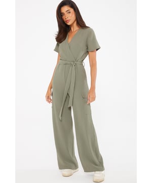 Jumpsuit quiz sale top