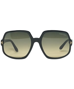 Tom Ford Delphine-02 FT0992 01B Black Sunglasses. A touch of fun for your summer days, but nothing too out of the ordinary for a Tom Ford collectible. Tom Ford Black Sunglass perfect for the summer.. Made In Italy, Tom Ford Black Sunglass, Lens Width = 60mm, Nose Bridge Width = 20mm, Arm Length = 135mm. Branded Sunglasses Case and Cleaning Cloth Included. 100% Protection Against UVA &amp; UVB Sunlight and Conform to British Standard EN 1836:2005, Sunglasses, Sunglasses Case, Cleaning Cloth and Care Instructions all Included. Tom Ford FT0992 01B Sunglasses