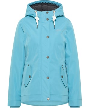 Mit der Winterjacke von ICEBOUND setzen Sie auf einen echten Outdoor-Profi. Dank der leichten Wattierung und dem weichen Polar-Fleece-Innenfutter können Ihnen selbst arktische Momente nichts anhaben. Auch gegen Regen und Schnee sind Sie geschützt, denn der Stoff ist beschichtet und die Nähte sind allesamt dicht verklebt. Selbst der Reißverschluss und die Taschen sind verdeckt, sodass auch hier keine Schwachstellen entstehen. Die Kapuze ist mit Tunnelzug und Kordel ausgestattet und, ebenso wie die Taschen, mit Fleece abgefüttert. Maximale Performance, ein trendiger Schnitt und zahlreiche Logo-Prints und Accessoires überzeugen auf ganzer Linie.  Winterjacke