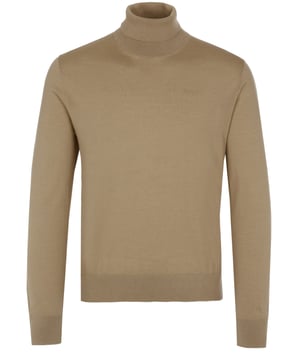 100% lana virgen; suéter Dsquared2; Modelo: S74HA1300 111; Mano de obra de alta calidad; 100% lana virgen suave; ajuste regular; Suéter tipo con cuello de tortuga; manga larga; Detalles del logotipo de Dsquared2