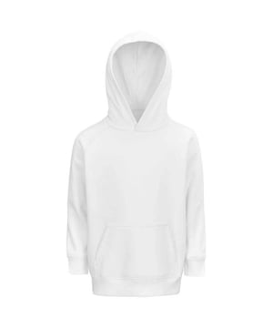 Materialzusammensetzung (%): 80% Bio-Baumwolle, 20% Recyceltes Polyester. Gewebe: angeraute Fleece-Innenseite. Design: Unifarben. GSM (Gramm pro Quadratmeter): 280. Zum Überziehen. Halbmondförmige Rückenpasse, Größenetikett ohne Markennamen. Taschenart: 1 Kängurutasche. Nachhaltigkeit: Amfori-Freigabe, BSCI, Fair Wear geprüft, Oeko-Tex Standard 100 zertifiziert, PETA-geprüftes Vegan, REACH. Saum: Elastisch, gerippt. Bündchen: Elastisch, gerippt. Kapuzenmerkmale: angenähte Kapuze, Gepolstert. Mit Kapuze, verklebt. Langärmlig, Raglanärmel.