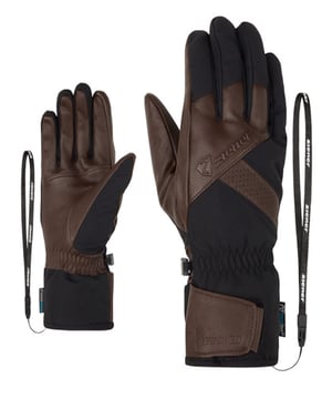 De GETTER AS finger gloves voor heren van ZIENER zijn ideaal voor alpineskiën. Het rugmateriaal van moderne structuurstof zorgt voor stijl op de piste. Dankzij de brede klittenband kunnen de handschoenen comfortabel onder een jas worden gedragen. De handschoenen kunnen ook aan de pols worden vastgemaakt met de riem voor extra veiligheid. De handschoenen hebben veiligheidslussen en een verstelbare klittenbandsluiting op de manchet. Ze zijn waterdicht, winddicht en isolerend om je handen warm en droog te houden. Met hun normale pasvorm en label details bieden ze zowel functionaliteit als modieuze stijl.