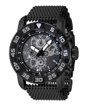 El Invicta 48057 tiene una caja de acero inoxidable de 48 millimetros con una esfera negro.
Esta modelo funciona con un movimiento de Cuarzo preciso.
Resistencia a la presión de aqua de 10 bares.
Este modelo es parte de la colección Invicta Racing - JM Limited Edition.

2 años de garantía Invicta.