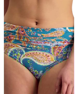 Moontide Ruched Bikini Briefs. This product is recommended as cold wash only. Please note that the product may appear lighter/darker than the image, due to lighting during the photoshoot. ** Please IGNORE the product labels, these are for display only. The sizes can be found on the dropdown menu or the item specifics.**