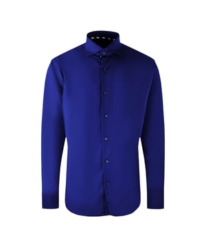 Camisa azul Aquascutum, 100% algodon, corte regular, se ajusta a la talla real, cierre con botones, 100% algodon, punos con cierre de botones