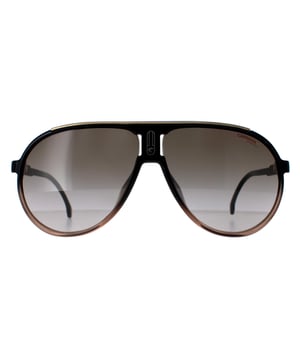Las gafas de sol Carrera Champion 65/N DCC/HA black brown gradient son una edición especial del popular modelo Champion que celebra el 65 aniversario de Carrera. Este gran modelo es uno de los estilos más populares de Carrera de todos los tiempos. David Beckham, Paris Hilton y otros famosos han sido vistos llevando gafas de sol Carrera y el Champion es uno de los modelos que llevan. Realmente es un digno Champion con su gran versión de estilo retro de la clásica forma de aviador.