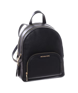 Michael Kors Jaycee rugzak.
 De Jaycee rugzak is zowel casual als luxueus en herdefinieert de wereld van de urban accessoires. Wij houden van de combinatie van soepel, ultrazacht Venusleer en glinsterende applicaties. Voorzien van meerdere ritsvakken voor een laptop, portemonnee en meer, voegt het een vrouwelijke touch toe aan het tijdloze ontwerp.

 Afgewerkt met gouden applicaties.
 Lengte mouwen: 6 cm.
 Verstelbare schouderbanden: 78 cm
 Details buitenkant: 2 compartimenten en 1 zak met rits.
 Details binnenkant: 1 achterzak met ritssluiting en 1 platte voorzak in het middelste compartiment.
 Voering: 100% polyester
 Afmetingen: 23 cm (B) x 30 cm (H) x 10 cm (D)
 Samenstelling: 100% koeienhuid
 Onderhoud:
Reinigen met een vochtige doek.
