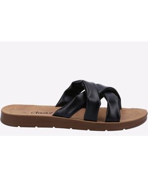 Divaz Zurich is a women's Vegan friendly slider, crafted from synthetic upper. Eva sole for superior comfort and the light sole will keep you on your feet. Your perfect companion for those long hot summer days.
- Vegan friendly materials- Synthetic upper- Synthetic Lining- TPR outsole