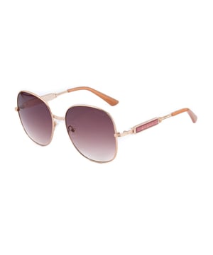 GUESS GF6190-5828F woman's sunglass• material: metal• color: golden• size: 57/18/140 mm (lens width / bridge width / temple length)  DEGRADED-CATEGORY 3