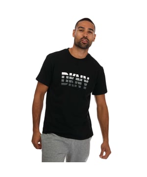 DKNY lounge-T-shirt voor heren, zwart