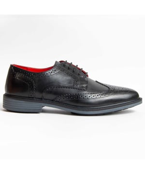 Garantía Purapiel, 10 años de garantía. Zapato de cordones para hombre. Fabricado en cuero 100% natural libre de Cromo VI. Materiales de máxima calidad. Suela de goma antideslizante. Membrana Waterproof. Plantilla acolchada. Fabricado por otras marca para nuestra marca.