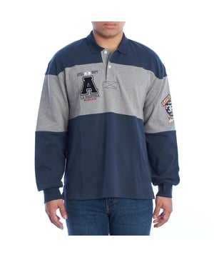 Camiseta polo manga larga de La Martina.

Un diseño deportivo y auténtico define este polo de manga larga de La Martina, perfecto para quienes buscan estilo y comodidad con un toque distintivo que refleja el espíritu del polo.

Detalles:

- Confeccionada en algodón suave y transpirable.
- Diseño en bloques de colores contrastantes.
- Cuello tipo polo con cierre de 2 botones.
- Mangas largas con puños elásticos para un ajuste cómodo.
- Bordado en el pecho con el logotipo de La Martina y referencias deportivas.
- Detalles bordados en una manga, incluyendo insignias y referencias a la academia de polo.
- Dobladillo con pequeñas aberturas laterales para mayor libertad de movimiento.
- Corte comfort fit, diseñado para proporcionar mayor libertad de movimiento.

Este polo de manga larga de La Martina combina tradición, calidad y diseño contemporáneo, siendo una prenda versátil y perfecta para ocasiones informales o momentos de ocio.
 Composición: 100% Algodón
 Cuidados:
- Lavar a máquina a una temperatura máxima de 30°C en ciclo delicado.
- Usar detergente suave.
- No usar lejía ni blanqueadores.
- Secar a baja temperatura.
- Planchar a temperatura media.