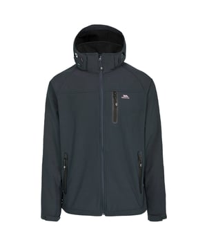 Wasserdichte Herrenjacke mit verstellbarer Kapuze mit Reißverschluss. Niedrigprofil-Reißverschlüsse. 3 Reißverschlusstaschen. Verstellbare flache Manschette mit Lasche. Kinnschutz. Kordelzug am Saum. Wasserdicht 8000mm, atmungsaktiv 3000mvp, winddicht. Gewebt. 94% Polyester, 6% Elastan, TPU-Membran. Trespass Mens Chest Sizing (ca.): S - 35-37in/89-94cm, M - 38-40in/96.5-101.5cm, L - 41-43in/104-109cm, XL - 44-46in/111.5-117cm, XXL - 46-48in/117-122cm, 3XL - 48-50in/122-127cm.