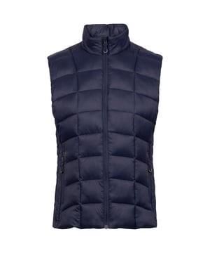 100% polyamide. Voeringsmateriaal: 100% Polyamide. Vulling: 100% polyester. Ontwerp: Logo, Effen, Gewatteerd. Halslijn: Hoog-Neck. Gewatteerd. Mouwtype: Mouwloos. Zakken: 2 Zijzakken, Rits. Bevestiging: Volledige ritssluiting. XXS: 31 in. XS: 32 in. S: 34 in. M: 36 in. L: 38 in. XL: 40 in. XXL: 42 in. 3XL: 44 in.