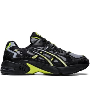 Asics men's gel-excel33 2 shoes (silver/neon yellow/neon orange) clearance