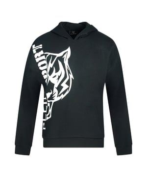 Sudadera con capucha Plein Sport zijlogo negro. Sudadera con capucha Philipp Plein Sport negra. 52% katoen, 48% poliéster. Grote Plein-branding aan de zijkant. Pasvorm normal, valt normal. Código de estilo: FIPSC1312 99