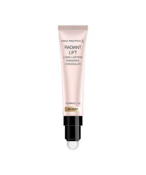 Give tired eyes a lift with Max Factor Radiant Lift Concealer. The exclusive light-diffusing formula is infused with nourishing vitamins and light-reflecting ingredients for long-lasting radiance. Max Factor Makeup Artist Tip: Apply concealer after your foundation so it has something to cling to. This will make it last longer.