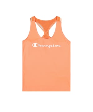 Mouwloze sporttop met ronde hals en racerback in een slanke pasvorm.