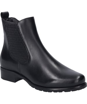 Het fijne nappaleer zorgt voor een hoogwaardig gevoel. De schoen is warm gevoerd met zacht textiel voor de winter. De praktische ritssluiting zorgt voor een stevige grip in de enkellaars. Onze Chiara 02 is ook voorzien van een verwisselbaar uitneembaar voetbed van textiel. Dankzij de AGO-productiemethode heeft Chiara 02 een mooie pasvorm. Breedte G is perfect voor normale voeten. Geniet van je vrije tijd met lichtheid aan je voeten!