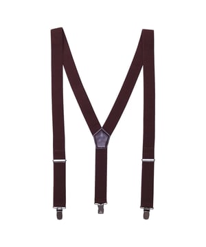 Material: 60% Polyester, 40% Rubber. Fabric: Faux Leather. Width: 3cm. Fastening: Adjustable Buckle, Clip-On. Design: Plain. Sustainability: Amfori, BSCI, REACH. Back Style: Y Back.
