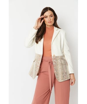 FAUX SUEDE JACKET