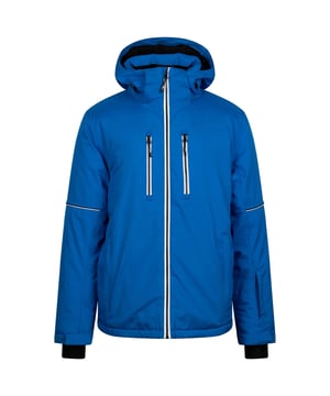 100% Polyester. Außenmaterial: TPU Membran. Design: Kontrast Detail, Unifarben. Abnehmbarer Schneerock, Wattiert, Ventilation unter dem Arm. Mit Kapuze, Stehkragen. Bündchen: Stretch innen, Klettverschlusslasche. Langärmlig. Kapuzenmerkmale: Abnehmbar, Mit Reißverschluss trennbar. Taschenart: 2 Brusttaschen, Mit wasserabweisendem Reißverschluss, Zwei Seitentaschen, Tasche für Skipass, Ärmel, Reißverschluss. Mit wasserabweisendem Reißverschluss. Saum: mit Kordelzug. XXS: 84 cm. XS: 88,9 cm. S: 93,98 cm. M: 102 cm. L: 109 cm. XL: 116,84 cm. XXL: 121,92 cm. 3XL: 127 cm.
