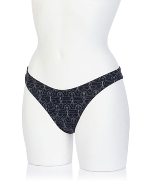 82% poliamida, 18% elastano; braguitas de bikini Karl Lagerfeld; Modelo: KL21WBT13; Mano de obra de alta calidad; corte de bragas; Abrazar la figura; Detalles del logotipo de Karl Lagerfeld