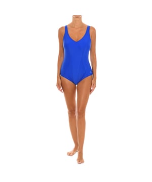 Bañador escote en pico 46064 mujer.

Presenta un escote de pico en la parte delantera, creando una silueta femenina y elegante.
Incluye copas para dar soporte y realce al busto.
Está forrado en la parte delantera, proporcionando mayor cobertura y sujeción.
Los tirantes no son ajustables, siendo una pieza fija.
En la espalda, tiene un corte en pico, dejando una parte de la espalda al descubierto.
La marca Marie Claire es reconocida por sus diseños de moda y tendencias en el sector de la ropa de baño.
Este bañador de Marie Claire es una opción atractiva y versátil para lucir en la playa, piscina u otras actividades acuáticas.
Su diseño elegante y femenino lo convierte en una prenda adecuada tanto para un día de playa como para eventos o situaciones más formales.
 Composición: 78% Poliamida, 22% Elastano
 Cuidados:
Lavar a máxima temperatura 30º.
No usar secadora.
No usar lejía.
No planchar.
No lavar en seco.