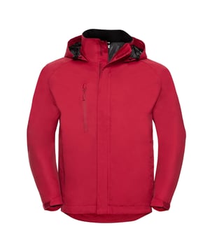 Shell: Nylon, PU-coating, Taslan. Voering: Gaas, Polyester. Ontwerp: Eenvoudig. 190gsm. Stoftechnologie: Ademend, Waterdicht. Toegang voor decoratie, Gearticuleerde elleboog, Toegang voor oortelefoon, Zachte aanraking, Getapete naden. Manchet: Verstelbaar, met treksluiting. Halslijn: Kapitein. Mouwtype: Raglan met lange mouwen, Raglan met lange mouwen. Kap Kenmerken: 3-delig, Verborgen. Zakken: 1 binnenzak, 2 zijzakken, 1 borstzak, rits. Sluiting: dubbele stormflap, omgekeerde ritssluiting, drukknoopsluiting. 2000g/m²/24 uur. Waterdichtheid: 2000mm. Zoom: Trekkoord, Drop Hem. Duurzaamheid: Amfori, Better Cotton Initiative, BSCI, Fair Labor Association, Oeko-Tex Standaard 100 gecertificeerd.