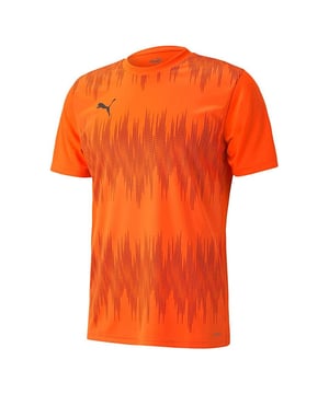 Puma ftblnxt Graphic Core Short Sleeve Crew Hals Orange Herren T-Shirt 656830 02