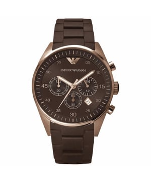 Emporio Armani AR5891 - Reloj para hombre cuarzo acero inoxidable• material: acero inoxidable• cristal: minèral• pulsera: acero inoxidable• correa: marrón oro• resistencia al agua: 50 m (5 ATM)• tamaño de la caja: 38 mm
