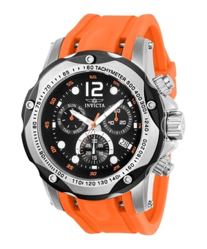 De Invicta 20072 heeft een roestvrijstalen horlogekast van 51 millimeter met een zwarte wijzerplaat.
Dit model wordt aangedreven door een accuraat Quartz uurwerk.
5 bar waterdicht.
Dit model is onderdeel van de Invicta Speedway collectie.

Inclusief 2 jaar garantie.