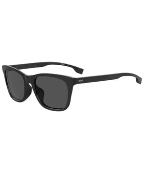 Setzen Sie ein Statement mit dieser Sonnenbrille von Hugo Boss. Sie sind mit Stil und Eleganz gefertigt und bieten 100 % UV-Schutz, was sie zum perfekten Accessoire f�r einen unvergesslichen Look macht. Das perfekte Accessoire, um Ihrem Stil das gewisse Etwas zu verleihen! Linsenbreite = 57 mm, Breite des Nasenr�ckens = 18 mm, B�gell�nge = 145 mm, hergestellt in China. Hugo Boss Black 1556 0O6W T4 Sonnenbrille, Sonnenbrille, Sonnenbrillenetui, Reinigungstuch und Pflegehinweise, alles im Lieferumfang enthalten, 100 % Schutz vor UVA- und UVB-Sonnenlicht und konform Britischer Standard EN 1836:2005, Stilcode: 1556 0O6W T4