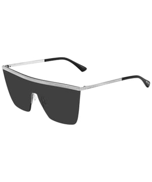 Frame kleur: Zilver
Frame materiaal: Acetaat
Glas kleur: Grijs
Glas materiaal: Kunststof
Categorie filteren: 2
bescherming: 100% UVA & UVB
Grosse: 99-01-145
Glas breedte: 99
Tempel Lengte: 145
Veer Scharnier: Ja
Leveringsomvang: Etui
Frame Stijl: Randloos