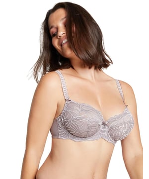 Bestform 14453 Pampelune Solid Colour Lace Underwired Full Cup Bra