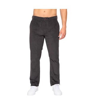 98% Cotton, 2% Elastane. Fabric: Corduroy. Design: Logo, Ribbed. Fastening: Button, Zip Fly. Belt Loops, Branded Patch. Pockets: 2 Side Pockets, 1 Back Pocket. Fit: Loose.
