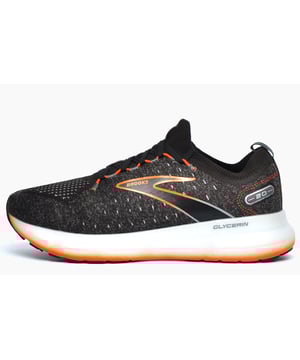Every stride is supported and comfortable with the Glycerin StealthFit 20 from Brooks, a responsive running shoe designed to propel you forward to new performance heights. Constructed with DNA LOFT v3 cushioning and innovative Motion Path technology, your natural stride is enhanced.
 Featuring a new StealthFit textile upper, these running shoes deliver an adaptable feel that contours to your feet with stretch and compression, providing optimal comfort and support, with a secure lace up fastening for a locked in fit. With an upgraded midsole and outsole, the Glycerine StealthFit 20 boasts a widened platform for smoother transitions that enhance your natural stride. 
 - Breathable textile upper with maximum ventilation
 - StealthFit textile upper 
 - DNA LOFT v3 responsive cushioning
 - Ortholite sockliner
 - GuideRails Support System
 - Durable grip rubber sole
 - Brooks branding throughout