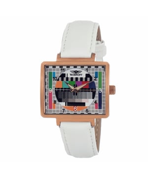 Bobroff BF0035-S013 - Reloj para mujer cuarzo acero inoxidable• material: acero inoxidable• cristal: minèral• pulsera: cuero• correa: bronce• resistencia al agua: 50 m (5 ATM)• tamaño de la caja: 36 mm