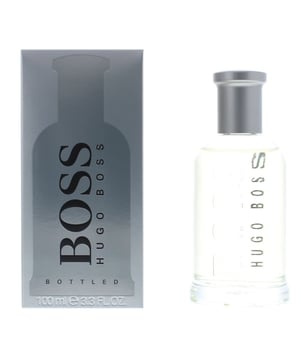Boss Bottled by Hugo Boss is a woody spicy fragrance for men. Top notes plum oakmoss apple lemon bergamot geranium. Middle notes mahogany carnation cinnamon. Base notes sandalwood olive tree vanilla vetiver cedar. Boss Bottled was launched in 1998.